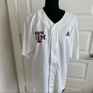 A&M Texas Baseball Jersey #12 size XL